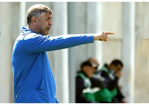 Azərbaycan millisinin baş məşqçisi: "Göstərilən oyun pis deyildi, amma nəticələrdən razı qalmadıq"