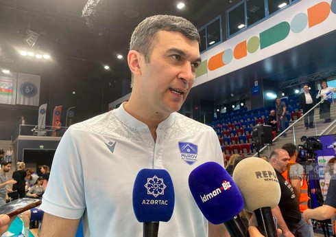 Azərbaycan millisinin baş məşqçisi: Qarşımıza ölkəmizin adına layiq mübarizə aparmaq məqsədi qoyulub