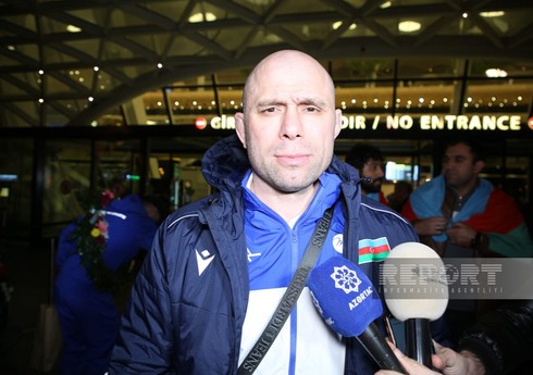 Azərbaycan millisinin baş məşqçisi: “Ümumi çıxışımızı 4 balla qiymətləndirirəm”