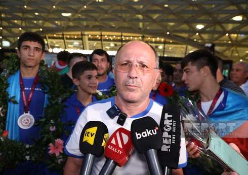 Azərbaycan millisinin böyük məşqçisi: "Güləşçilərimizin nailiyyətlərindən razıyam"