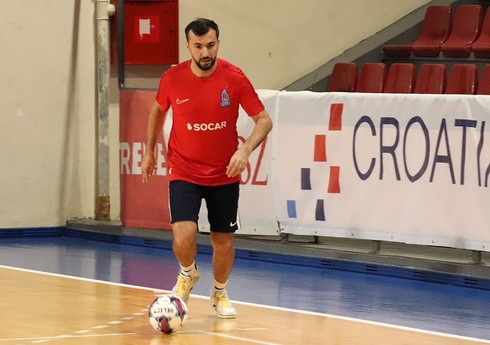Azərbaycan millisinin futzalçısı: "Xorvatiya ilə oyunda uğurlu nəticə qazanmaq üçün mübarizə aparacağıq"