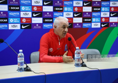 Azərbaycan millisinin məşqçisi: Bizi çox maraqlı iki oyun gözləyir