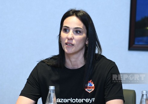 Azərbaycan millisinin voleybolçusu: "Daha yaxşı oyun nümayiş etdirməyə və qələbə qazanmağa çalışacağıq"
