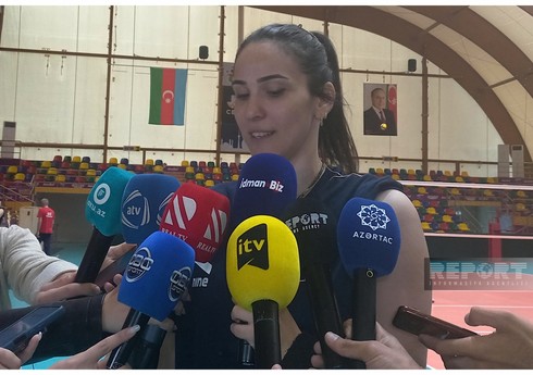 Azərbaycan millisinin voleybolçusu: Qızıl Avropa Liqasında əlimizdən gələni edəcəyik
