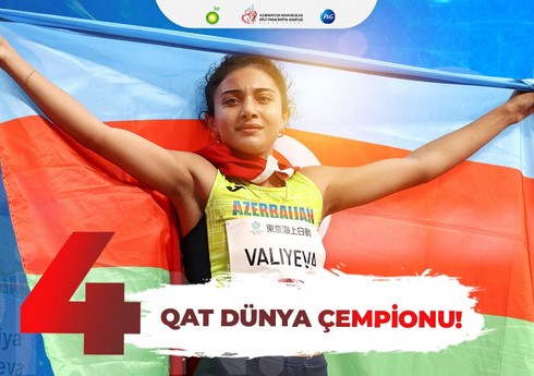 Azərbaycan paraatleti dördqat dünya çempionu olub