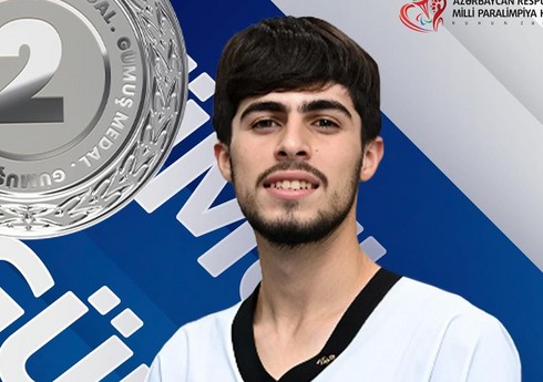 Azərbaycan parataekvondoçusu beynəlxalq turnirdə gümüş medal qazanıb