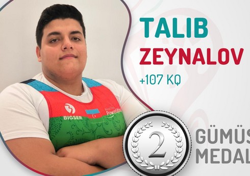 Azərbaycan pauerliftinqçisi dünya çempionatında 2 medal qazanıb