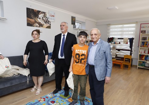 Azərbaycan Şahmat Federasiyası uşaq evini ziyarət edib