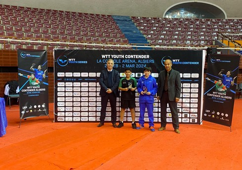 Azərbaycan stolüstü tennisçiləri beynəlxalq turnirdə iki medal qazanıblar