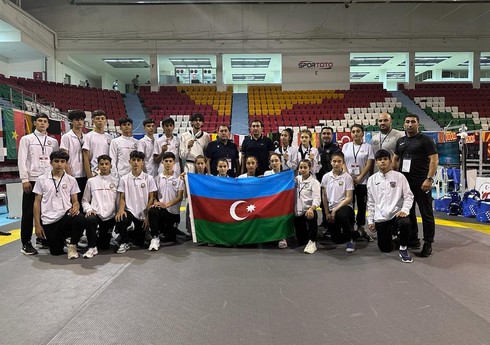 Azərbaycan taekvondoçuları Ankarada daha 4 medal qazanıblar