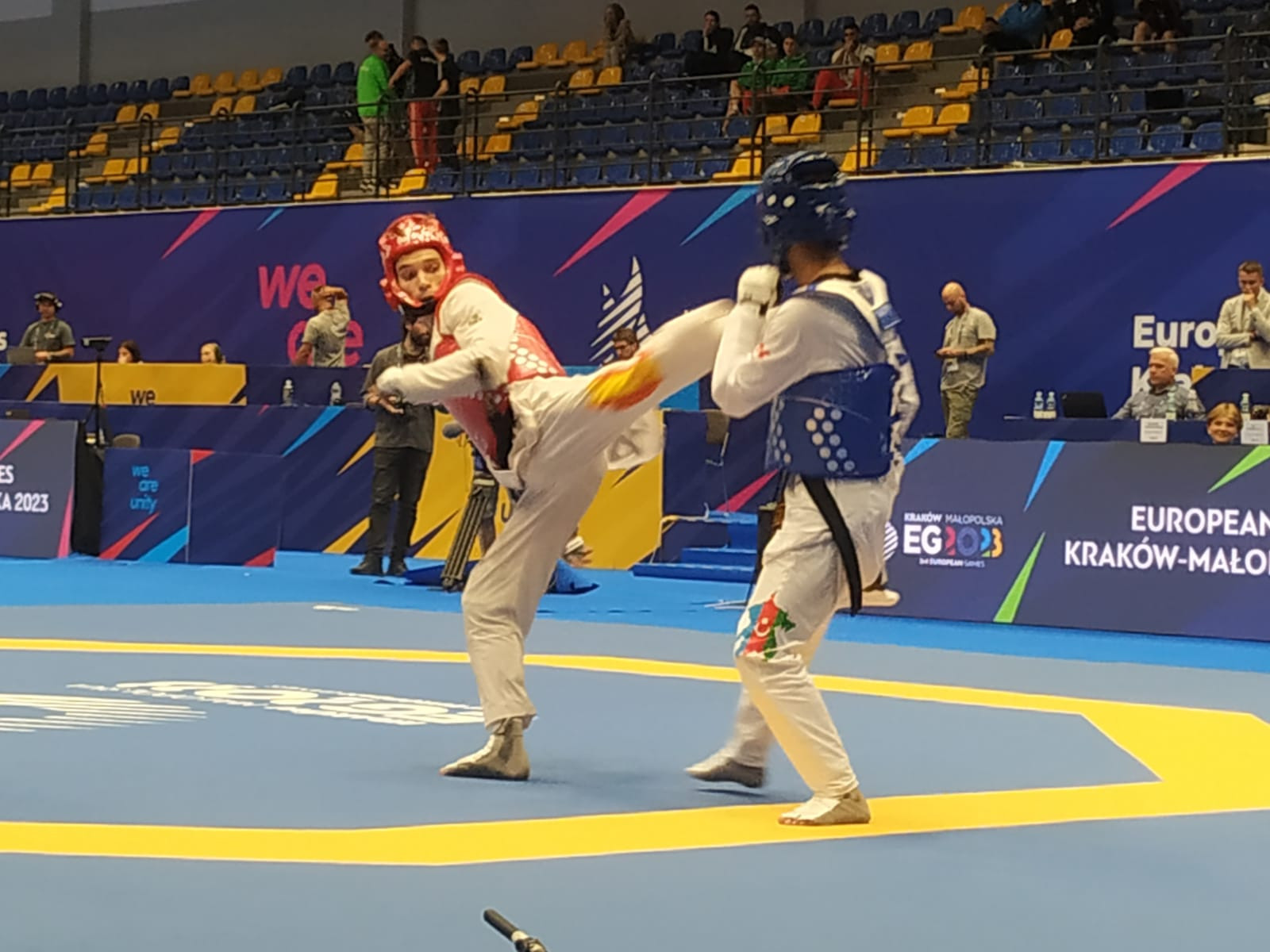 Azərbaycan taekvondoçuları Avropa Oyunlarında 1 gümüş və 1 bürünc medal qazanıb - FOTO