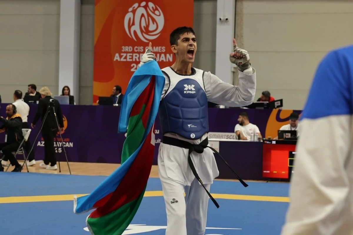 Azərbaycan taekvondoçuları III MDB Oyunlarında 3 qızıl medal qazanıblar - YENİLƏNİB