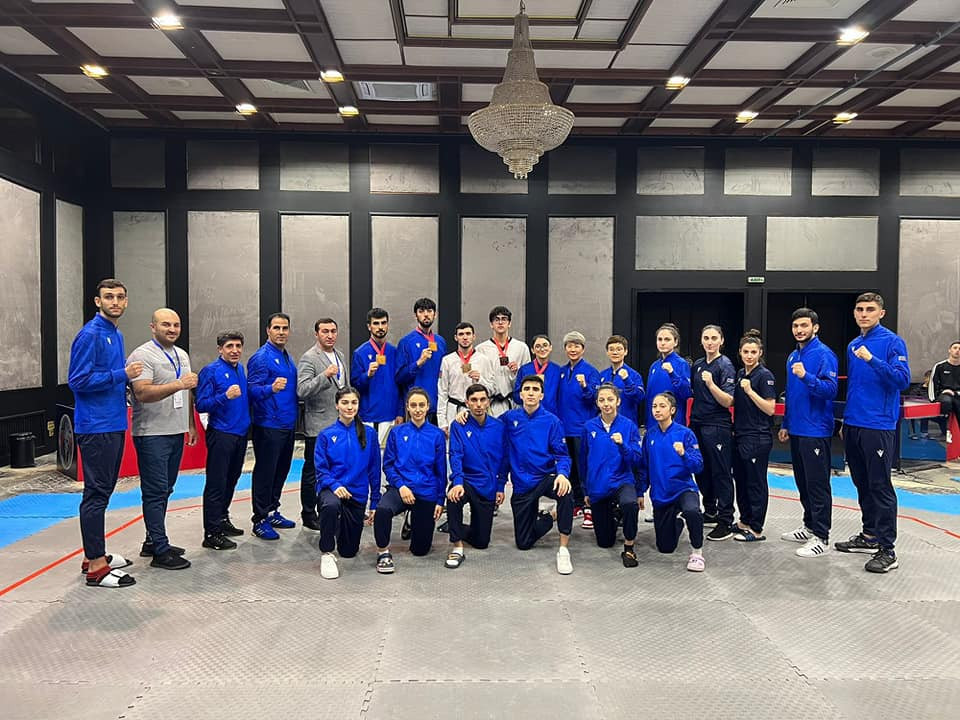 Azərbaycan taekvondoçuları klublararası Avropa çempionatında 6 medal qazanıb