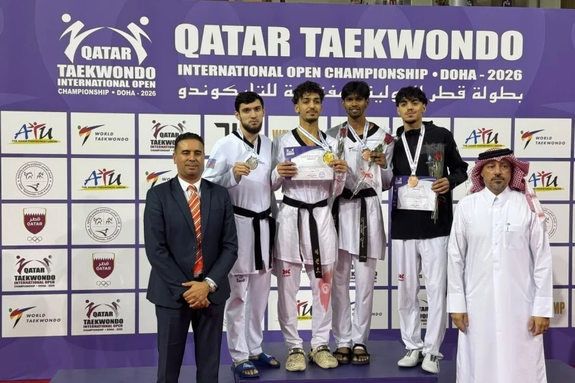 Azərbaycan taekvondoçusu Qətərdə gümüş medal qazanıb