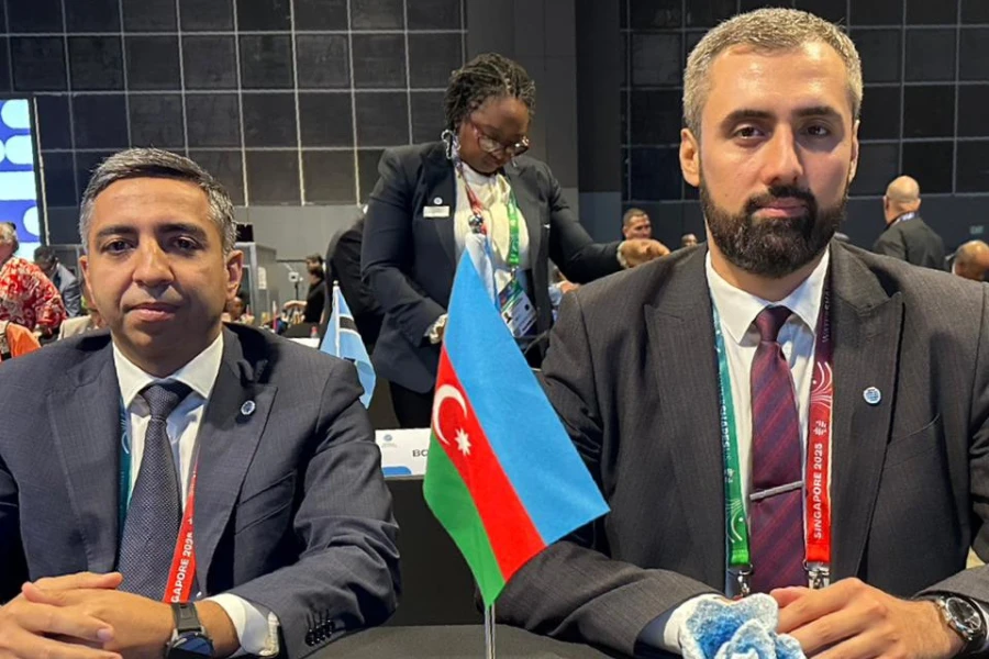 Azərbaycan Üzgüçülük Federasiyasının prezidenti Sinqapurda görüşlər keçirib