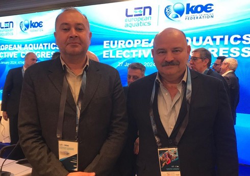 Azərbaycan Üzgüçülük Federasiyasının rəsmiləri LEN-in hesabat-seçki konfransına qatılıblar