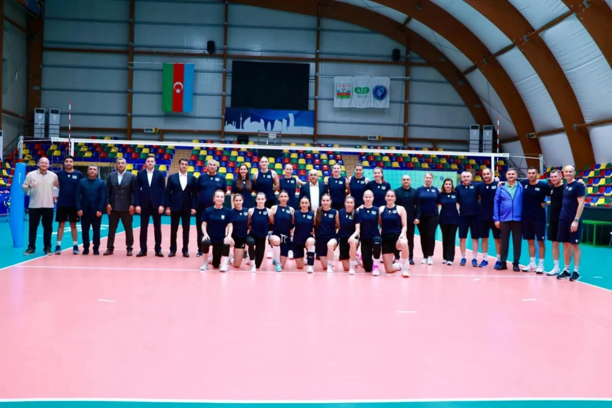 Azərbaycan Voleybol Federasiyasının rəhbərliyi millinin düşərgəsində