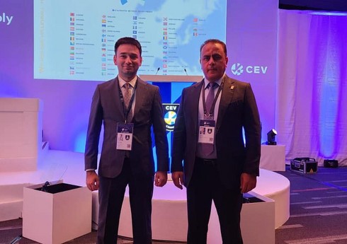 Azərbaycan Voleybol Federasiyasının rəsmiləri CEV-in Baş Assambleyasında iştirak ediblər
