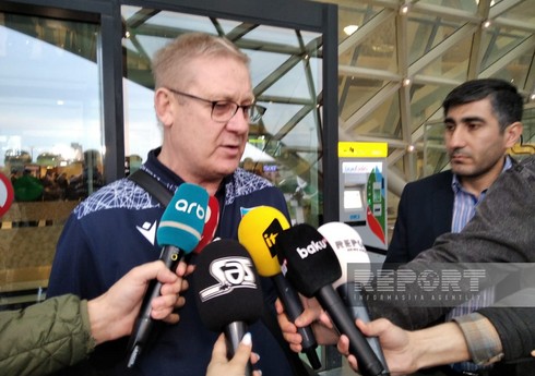 Azərbaycan yığmasının baş məşqçisi: “Məqsədlərimizə çatmaq üçün hər cür şərait yaradılır”
