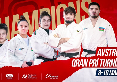 Azərbaycanın 5 cüdoçusu Qran-pri turnirində iştirak edəcək
