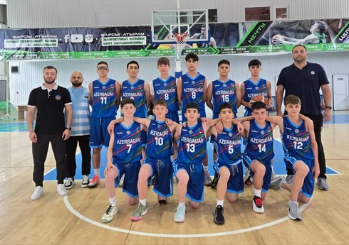 Azərbaycanın basketbol millisi beynəlxalq turnirə qələbə ilə başlayıb