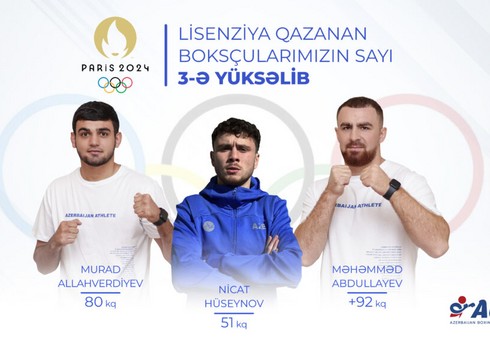 Azərbaycanın boks millisi Paris-2024-ə ən çox lisenziya qazanan ölkələrin siyahısında yer alıb