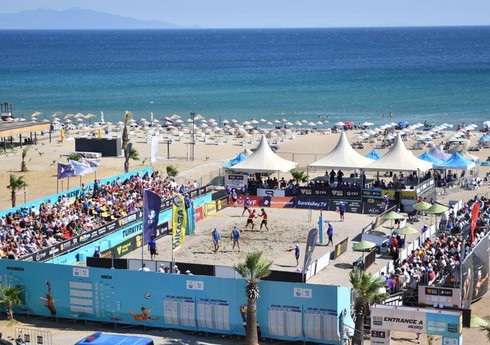 Azərbaycanın çimərlik voleybolu üzrə komandaları Avropa Kubokunda mübarizəyə başlayır