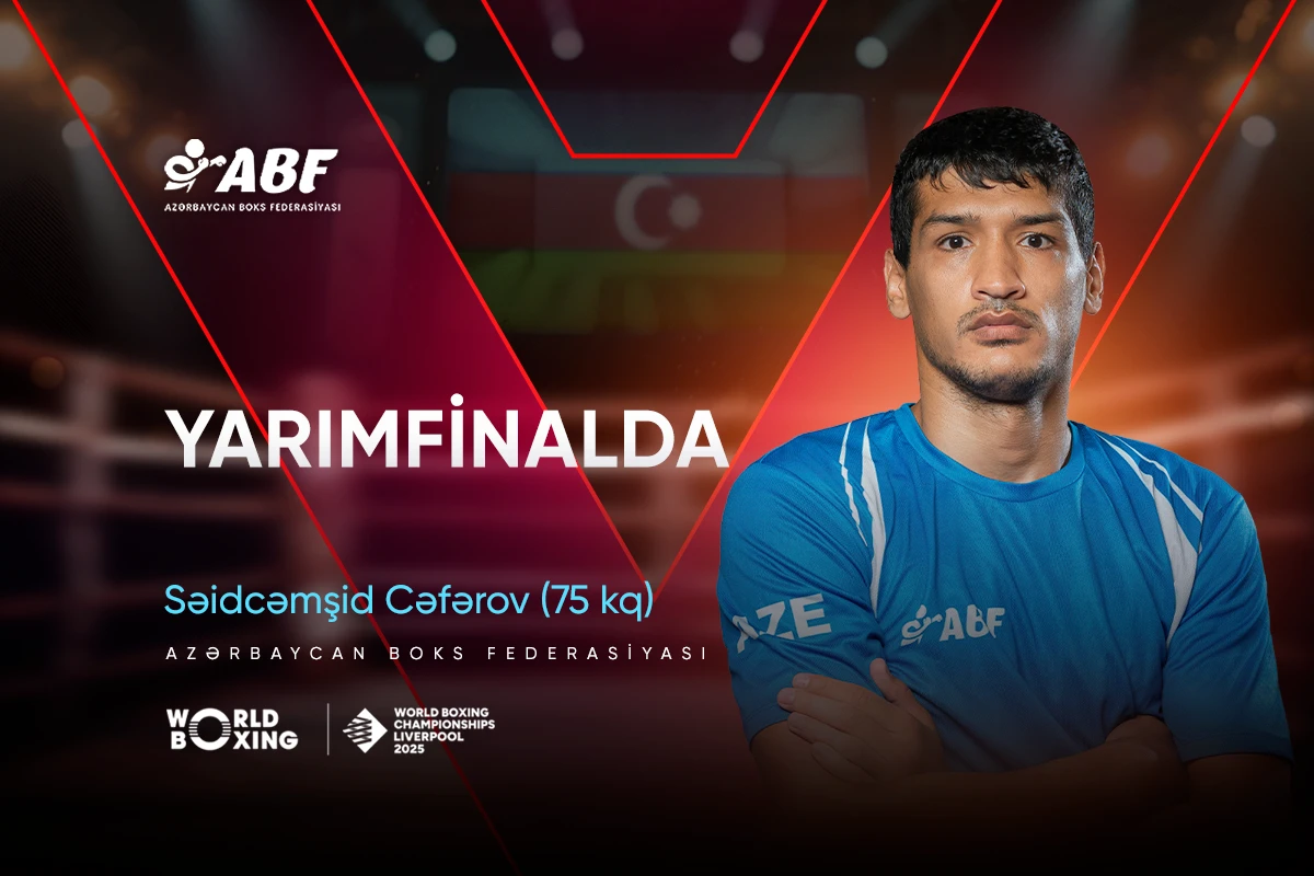 Azərbaycanın daha bir boksçusu dünya çempionatında yarımfinala yüksəlib