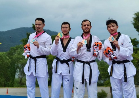 Azərbaycanın daha bir taekvondoçusu beynəlxalq turnirdə medal qazanıb