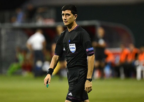 Azərbaycanın FIFA referisi Yunanıstanda təxirə salınmış oyuna dəvət olunub