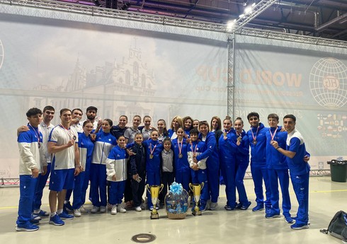 Azərbaycanın gimnastları növbəti dəfə Dünya Kubokları seriyasının qalibi olublar