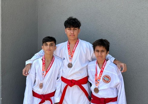 Azərbaycanın karate komandası Türkiyədə bürünc medal qazanıb