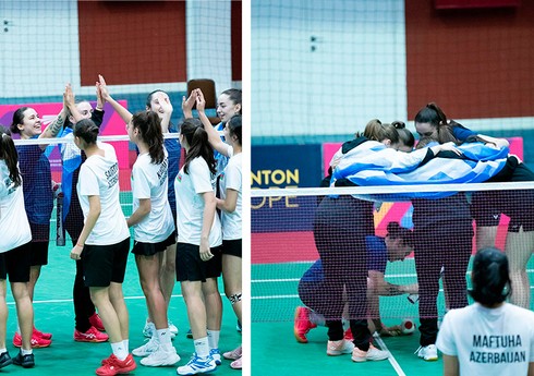 Azərbaycanın qadınlardan ibarət badminton millisi Şotlandiyaya uduzub