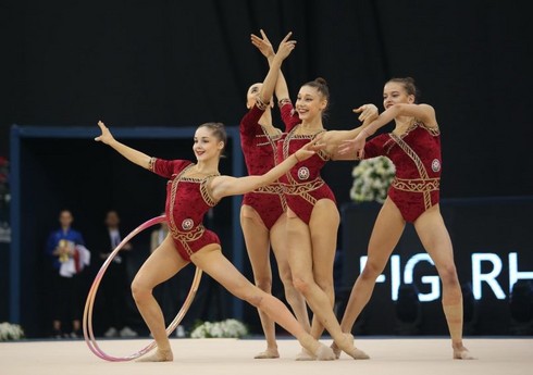Azərbaycanın qrup hərəkətləri komandası Bakıdakı yarışda növbəti medalı qazanıb