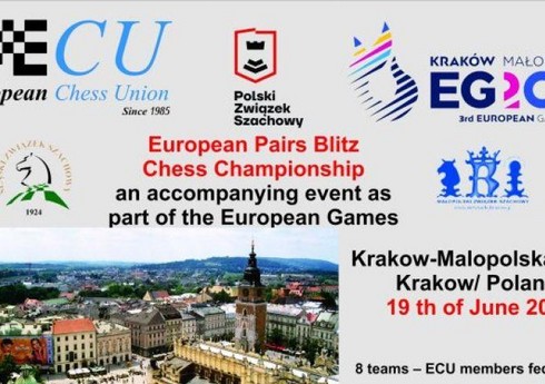 Azərbaycanın şahmat komandası III Avropa Oyunlarında mübarizə aparacaq