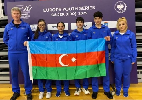 Azərbaycanın stolüstü tennisçiləri Xorvatiyada beynəlxalq yarışa qatılıblar