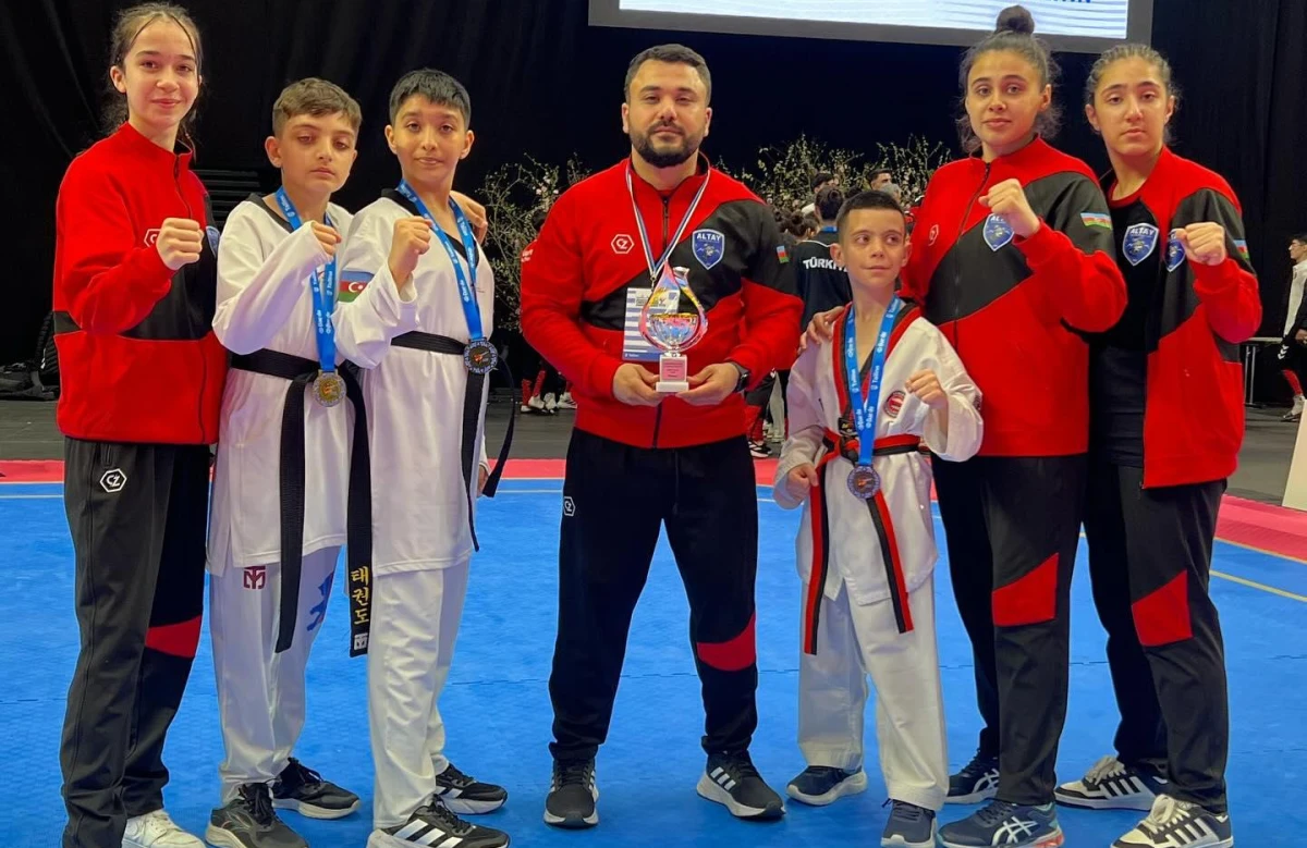 Azərbaycanın taekvondo klubu Avropa çempionatında ikinci olub