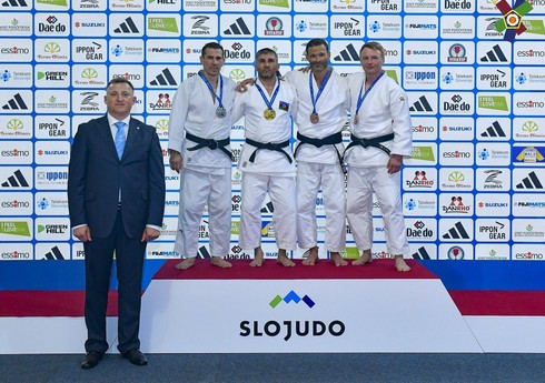 Azərbaycanın üç veteran cüdoçusu Avropa çempionu olub