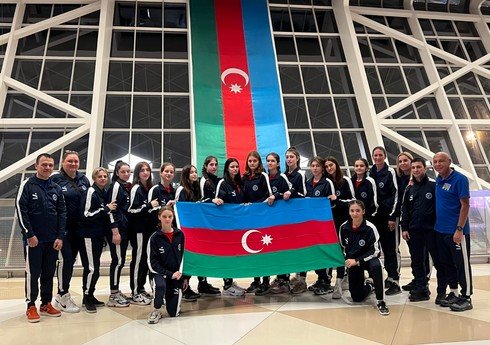 Azərbaycanın voleybol millisi EEVZA çempionatında iştirak etmək üçün Latviyaya gedib