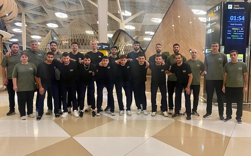 Azərbaycanın voleybol millisi Farer adalarına yollanıb