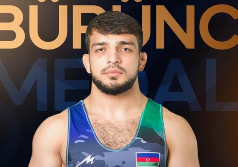 Azərbaycanın yunan-Roma güləşçisi Avropa çempionatının bürünc medalını qazanıb