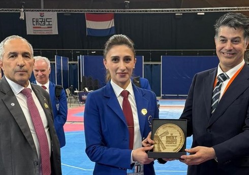 Azərbaycanlı hakim Niderlandda ən yaxşı referi adına layiq görülüb