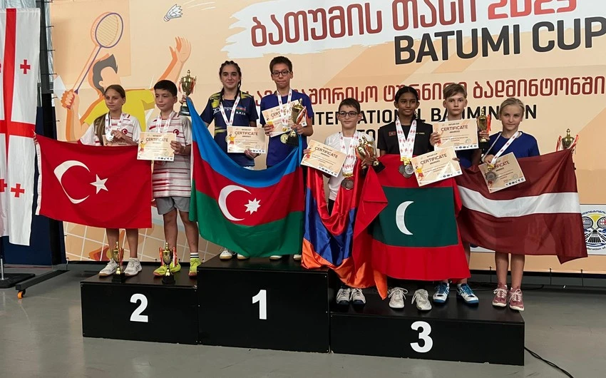 Badmintonçularımız beynəlxalq turnirdə 11 medal qazanıblar