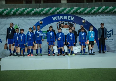 Bakı kənd və qəsəbələri arasında uşaq futbol turnirinə yekun vurulub