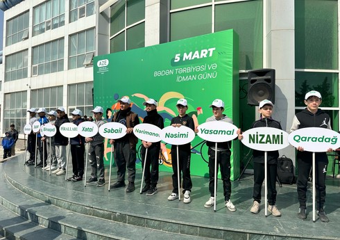 Bakıda idman paradı keçirilib