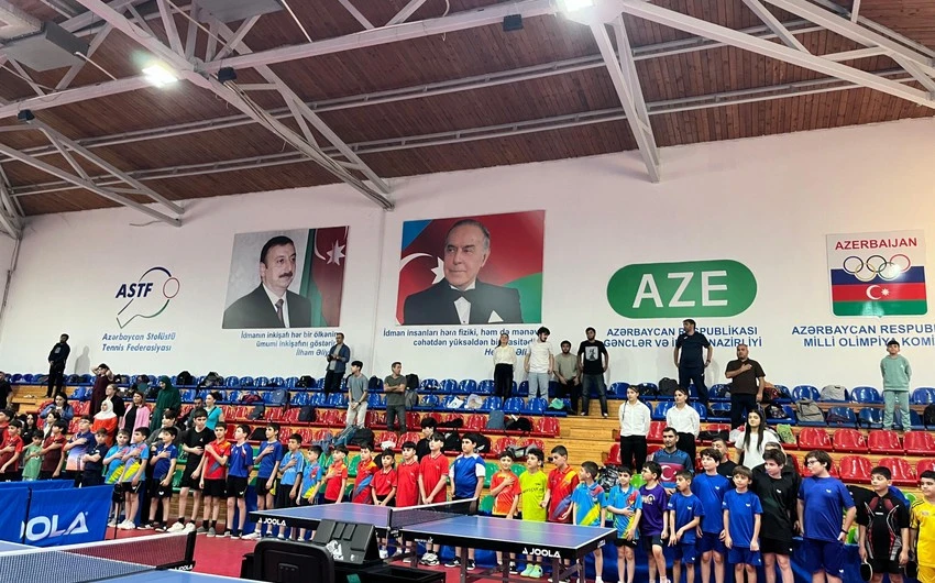 Bakıda stolüstü tennis üzrə Azərbaycan birinciliyinə start verilib