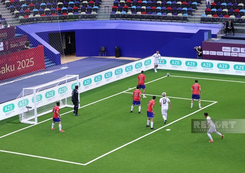 Bakıda təşkil olunan minifutbol üzrə dünya çempionatında daha bir matç baş tutub