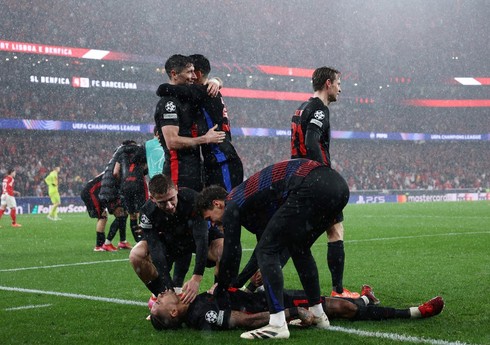 "Barselona" Çempionlar Liqasında 10 ildən sonra ardıcıl altı oyunda qələbə qazanıb