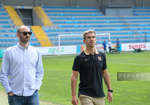 "Barselona" klubunun rəsmiləri Azərbaycana səfərə gəliblər