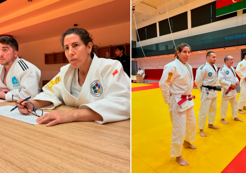 Beynəlxalq Cüdo Federasiyası Akademiyasının eksperti Bakıda qonaq olub